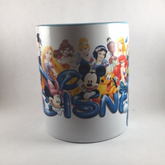 Disney characters Disney World mug, multi characters, Jerry Leigh - Picture 2 of 6